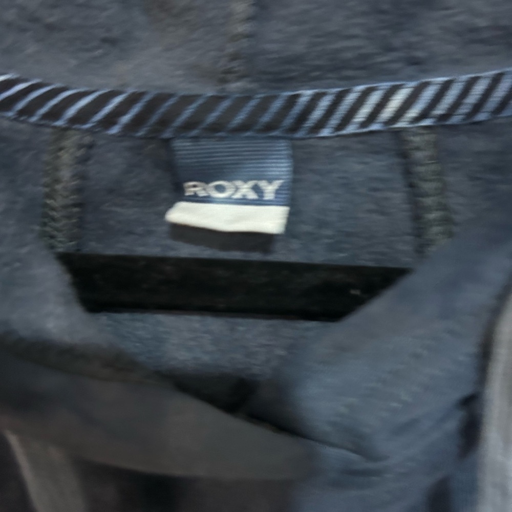 Roxy Navy and Gray Hoodie - Picture 3 of 5